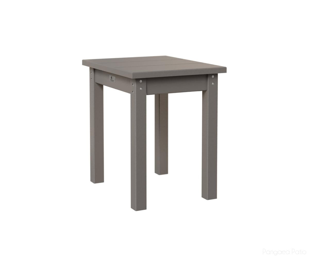 BGPSET1717LG-Berlin Gardens-Garden Classic End Table-Light Gray BG-Pangaea Patio
