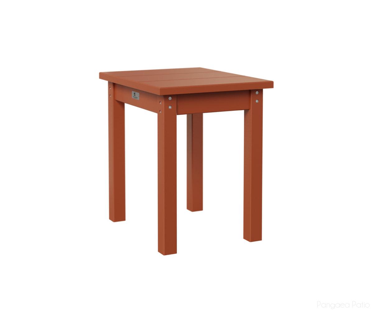 BGPSET1717MO-Berlin Gardens-Garden Classic End Table-Mango Orange BG-Pangaea Patio