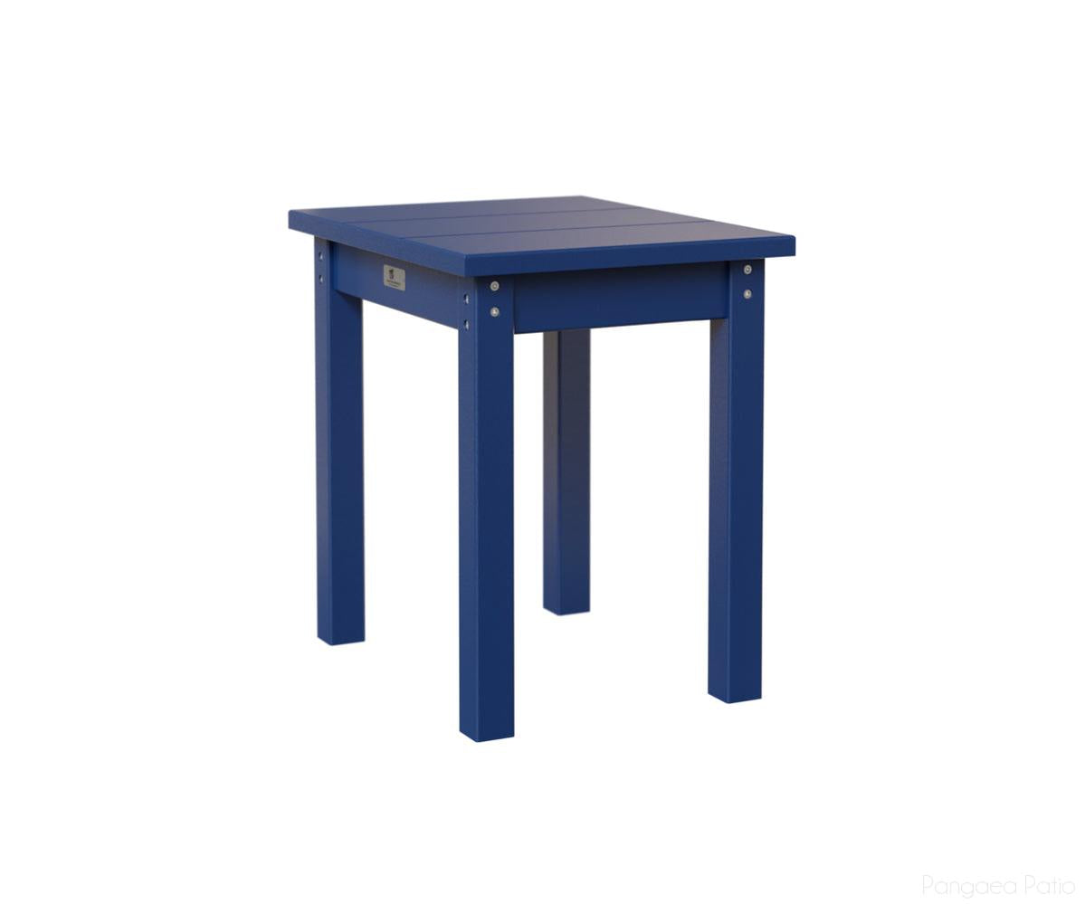 BGPSET1717PB-Berlin Gardens-Garden Classic End Table-Pacific Blue BG-Pangaea Patio