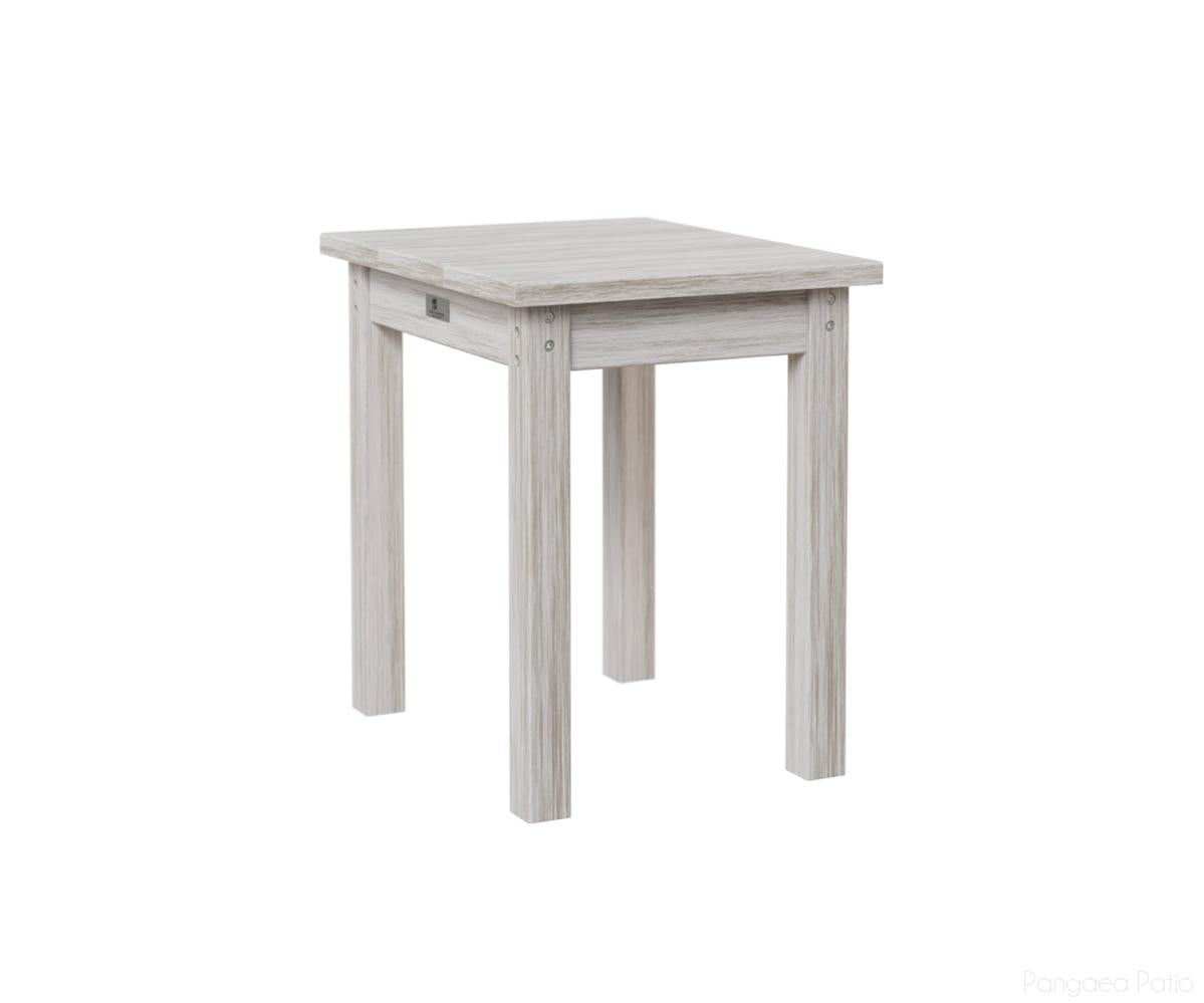 BGPSET1717SS-Berlin Gardens-Garden Classic End Table-Seashell BG-Pangaea Patio