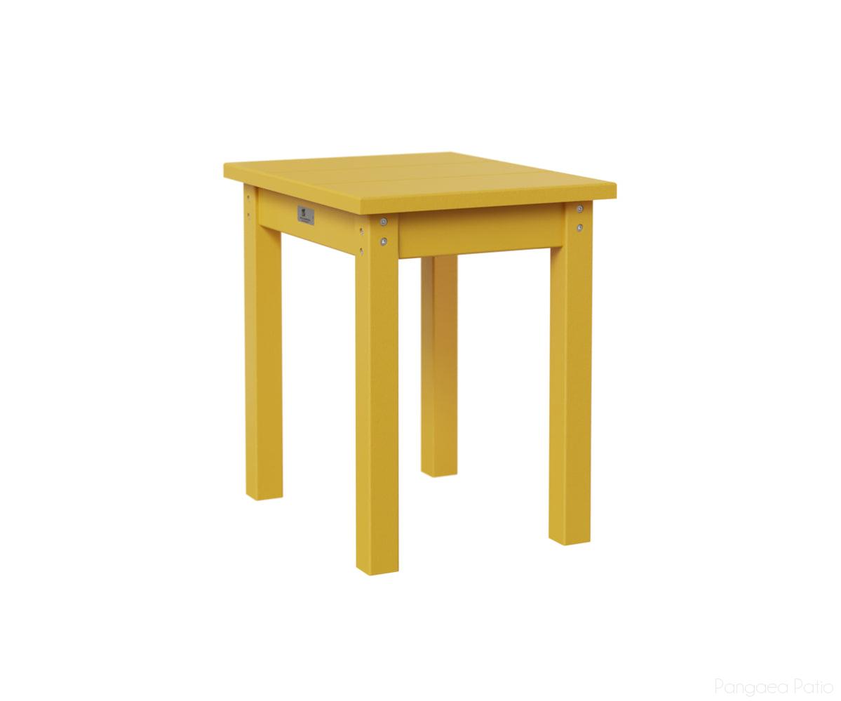 BGPSET1717SY-Berlin Gardens-Garden Classic End Table-Sunburst Yellow BG-Pangaea Patio