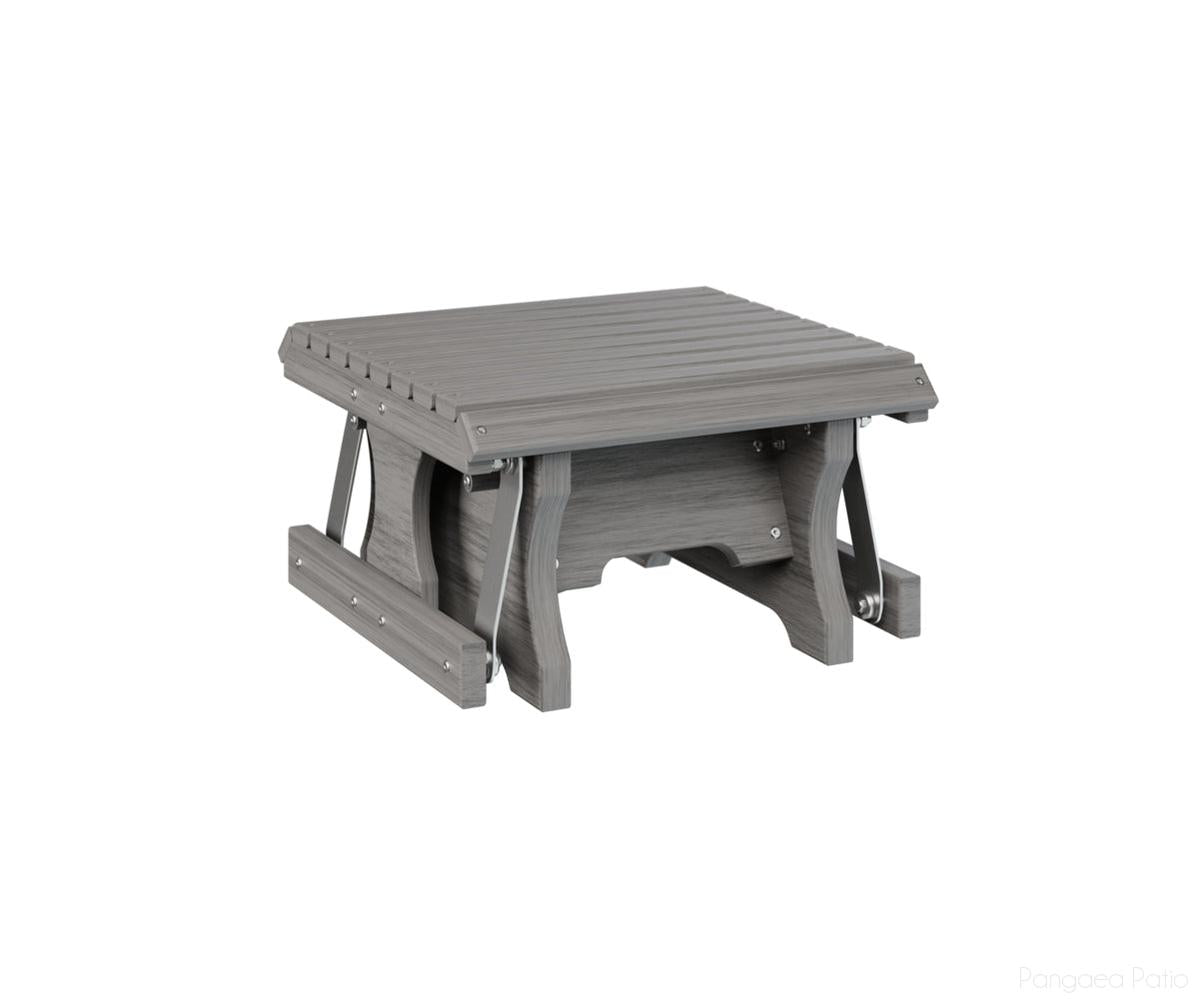 BGPVGF2100DG-Berlin Gardens-Gliding Footstool-Driftwood Gray BG-Pangaea Patio