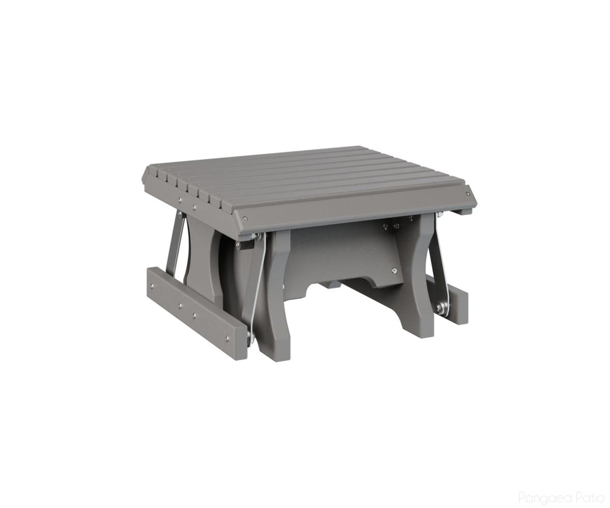 BGPVGF2100LG-Berlin Gardens-Gliding Footstool-Light Gray BG-Pangaea Patio