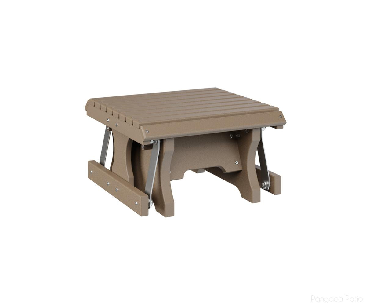 BGPVGF2100WW-Berlin Gardens-Gliding Footstool-Weatherwood BG-Pangaea Patio