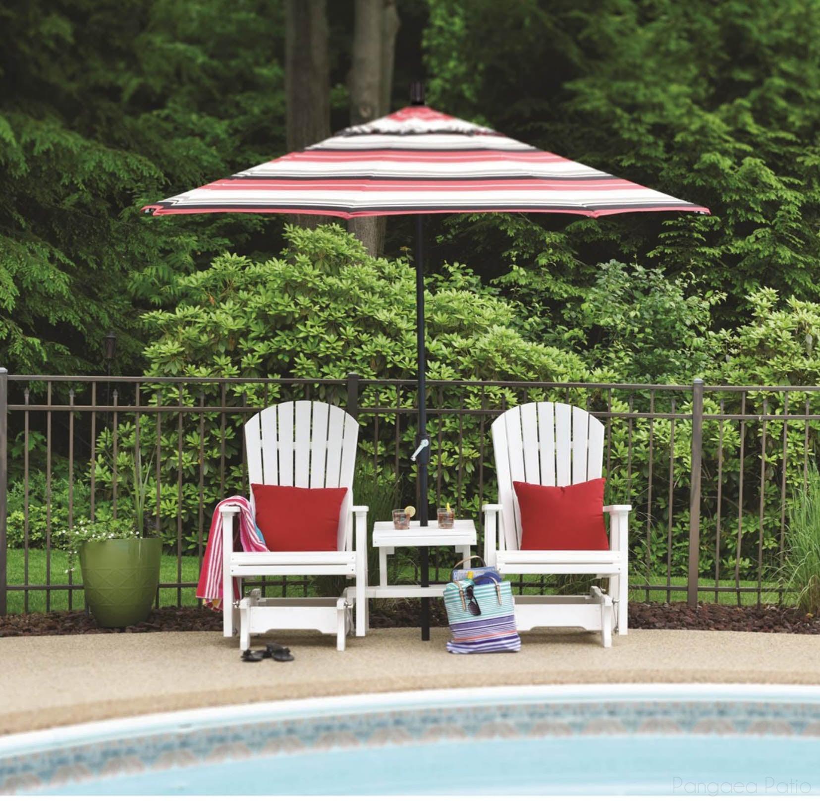 '-Berlin Gardens-Gliding Settee Table-Pangaea Patio