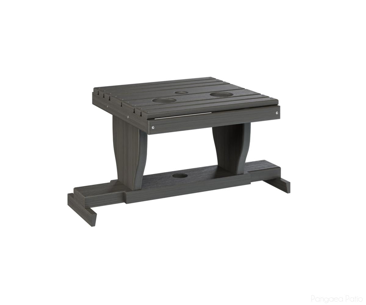 BGPGST2400CG-Berlin Gardens-Gliding Settee Table-Coastal Gray BG-Pangaea Patio