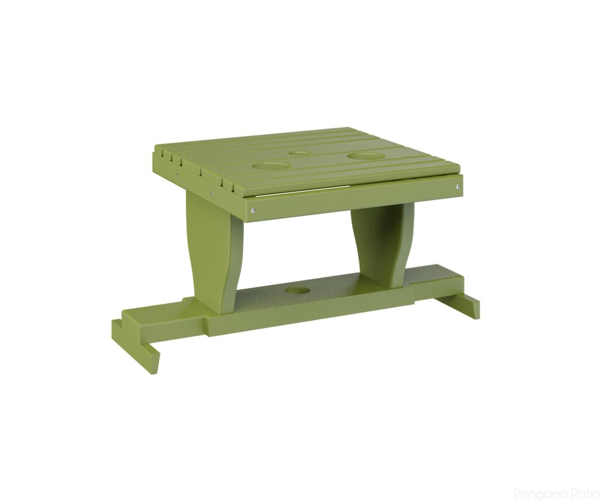 BGPGST2400KG-Berlin Gardens-Gliding Settee Table-Kiwi Green BG-Pangaea Patio