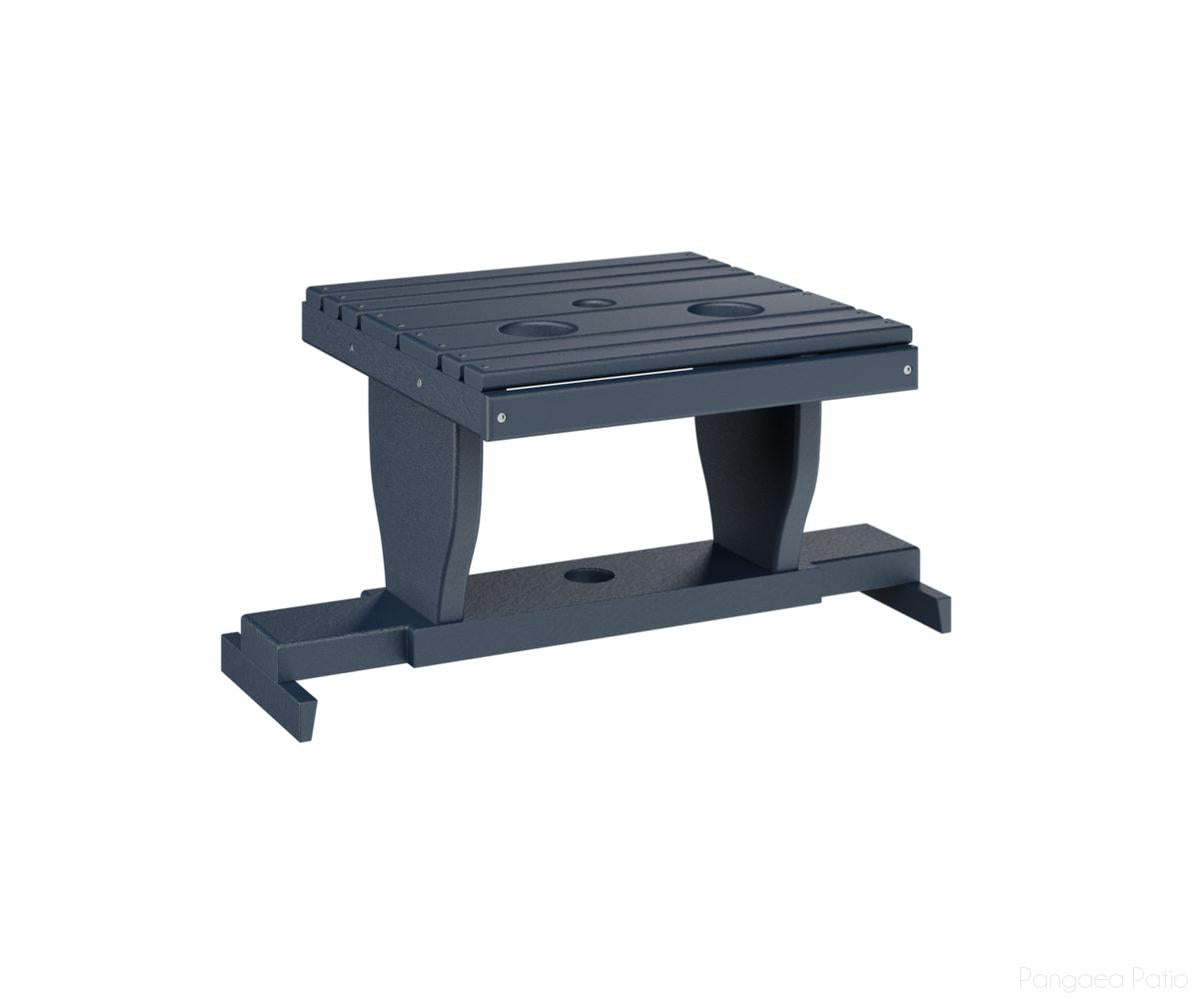 BGPGST2400NB-Berlin Gardens-Gliding Settee Table-Navy Blue BG-Pangaea Patio