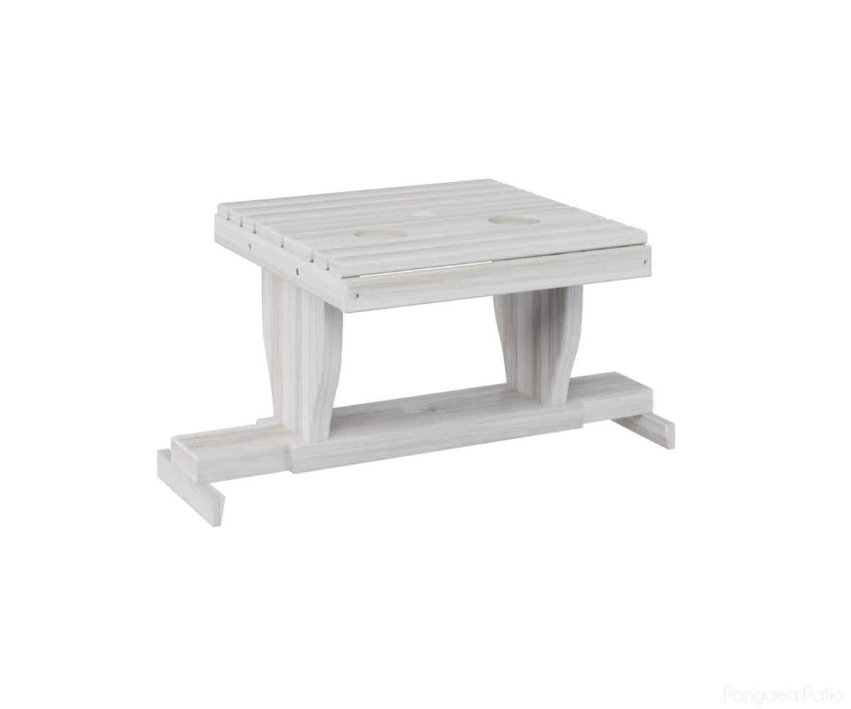 BGPGST2400SS-Berlin Gardens-Gliding Settee Table-Seashell BG-Pangaea Patio