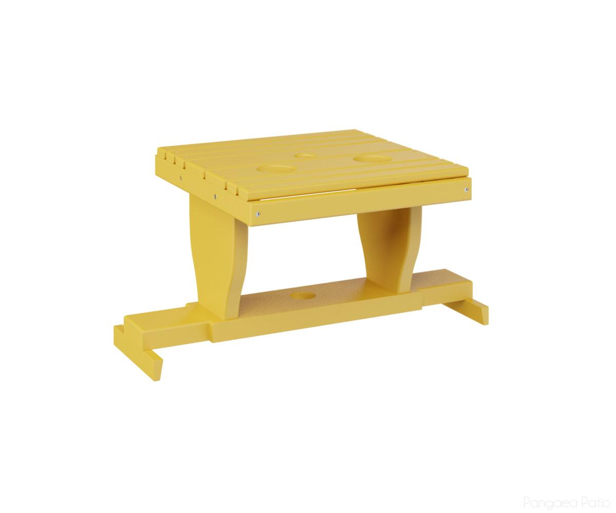 BGPGST2400SY-Berlin Gardens-Gliding Settee Table-Sunburst Yellow BG-Pangaea Patio