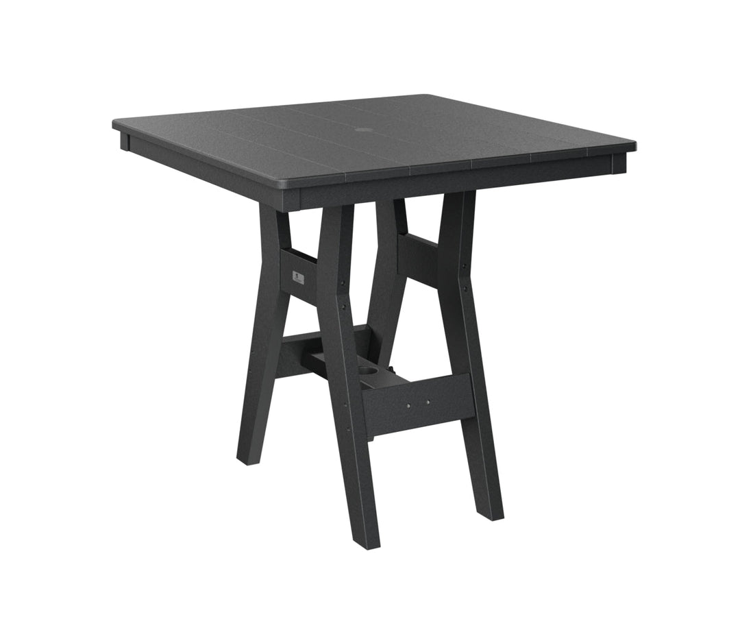 BGHST0033DB-Berlin Gardens-Harbor 33" Square Dining Table-Pangaea Patio