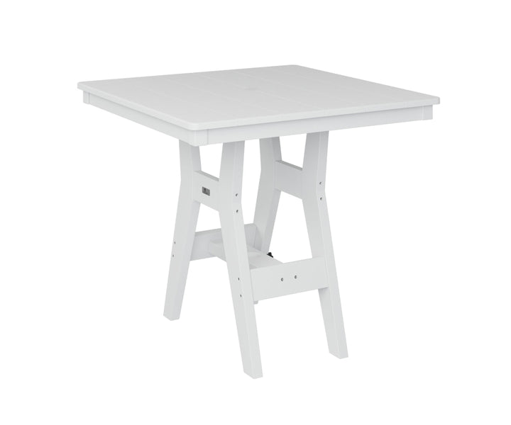 BGHST0033DW-Berlin Gardens-Harbor 33" Square Dining Table-Pangaea Patio