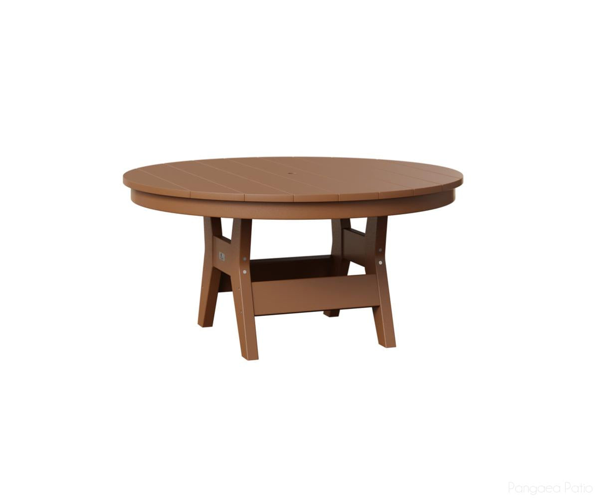 BGHRCT1838C-Berlin Gardens-Harbor 38" Round Conversation Table-Cedar BG-Pangaea Patio