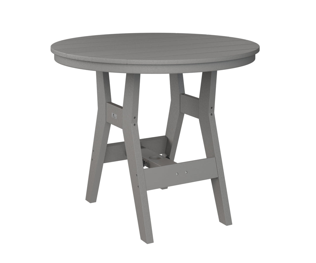 BGHRT0038LGD-Berlin Gardens-Harbor 38" Round Dining Table-Pangaea Patio