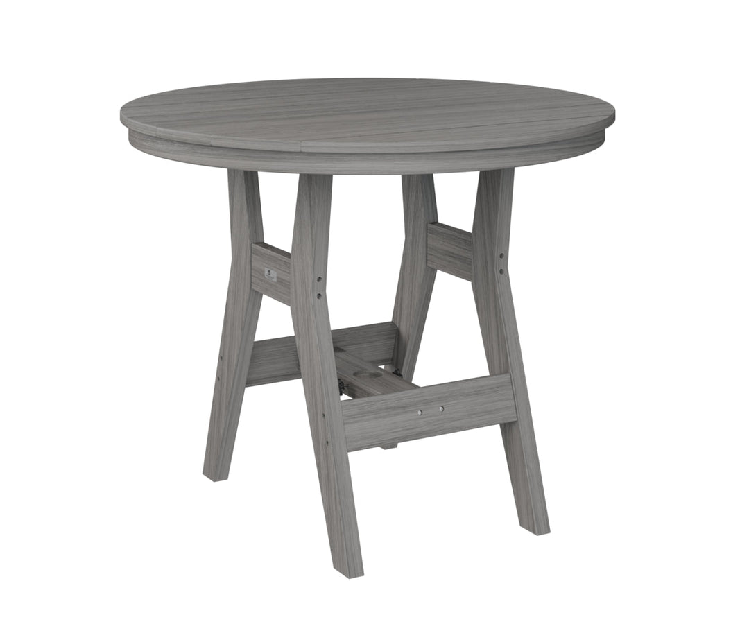 BGHRT0038DGD-Berlin Gardens-Harbor 38" Round Dining Table-Pangaea Patio