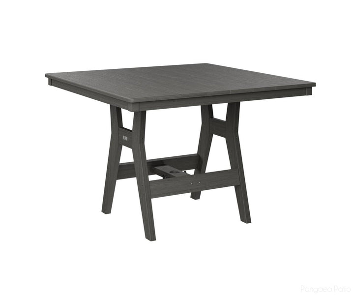 BGHST0044CCG-Berlin Gardens-Harbor 44" Square Table - Counter Height-Coastal Gray BG-Pangaea Patio