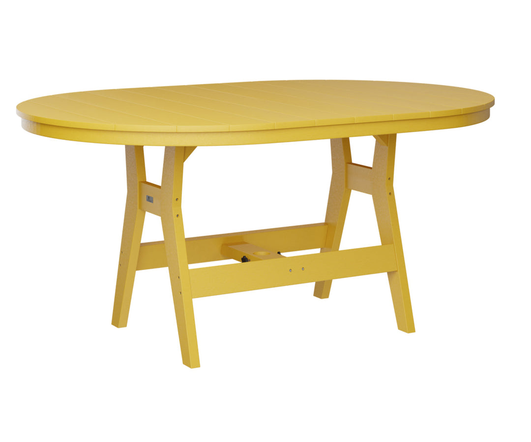 BGHOT4464DSY-Berlin Gardens-Harbor 44" x 64" Oblong Dining Table-Pangaea Patio