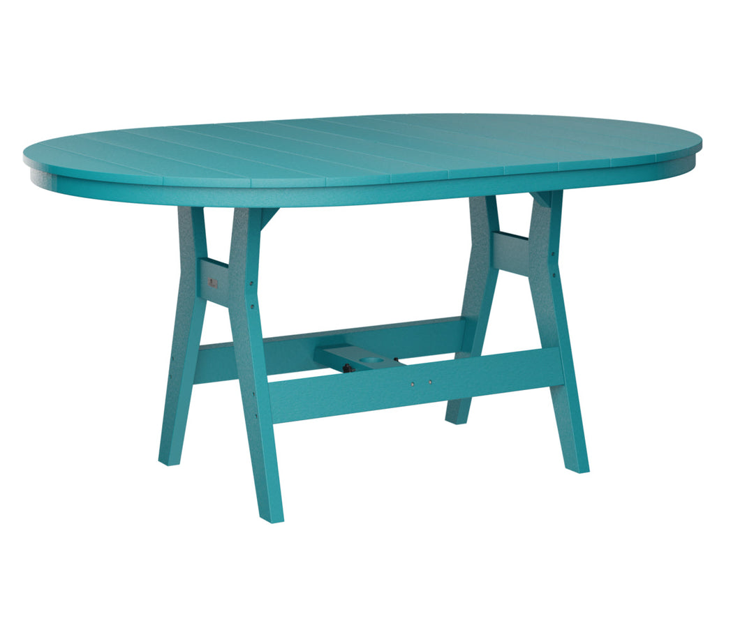 BGHOT4464DAB-Berlin Gardens-Harbor 44" x 64" Oblong Dining Table-Pangaea Patio