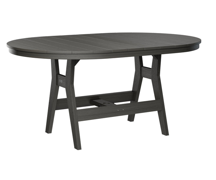 BGHOT4464DCG-Berlin Gardens-Harbor 44" x 64" Oblong Dining Table-Pangaea Patio