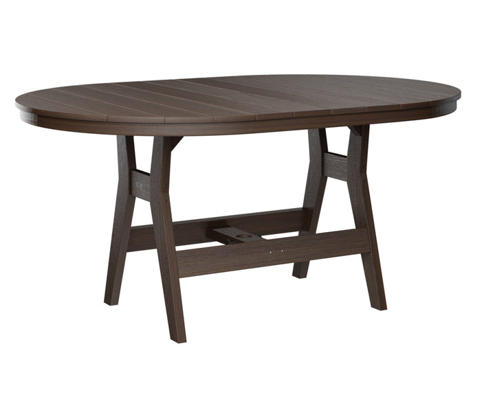 BGHOT4464DBW-Berlin Gardens-Harbor 44" x 64" Oblong Dining Table-Pangaea Patio