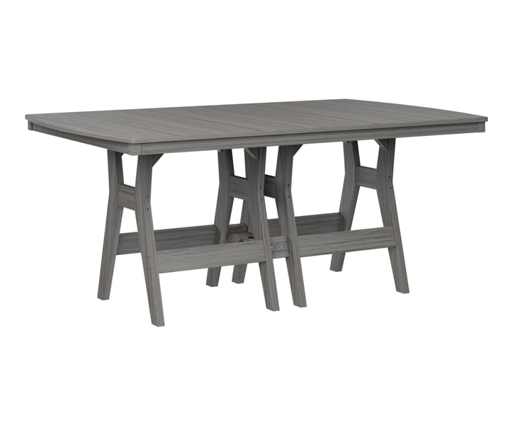 BGHRT4472DDG-Berlin Gardens-Harbor 44" x 72" Rectangular Dining Table-Pangaea Patio