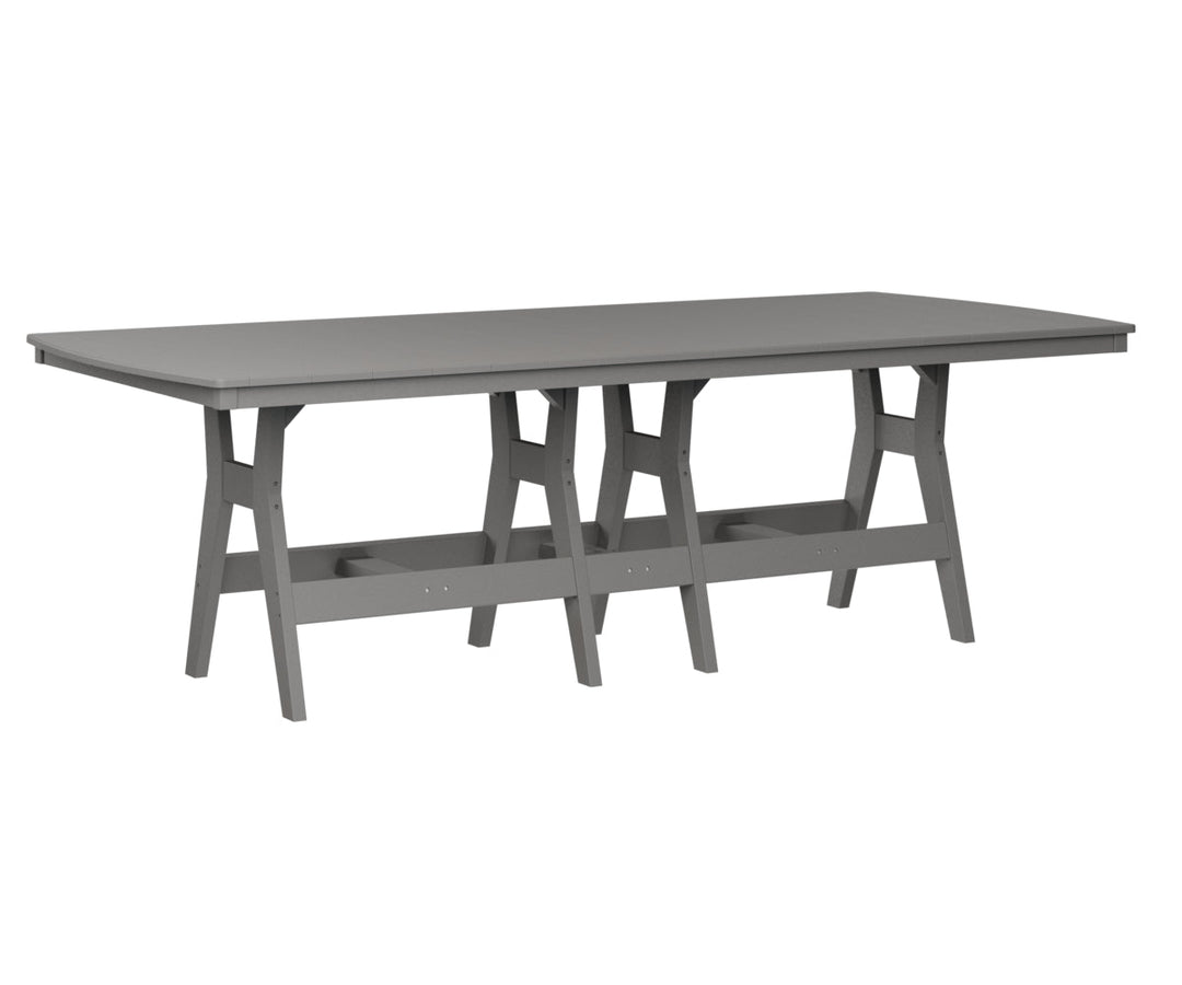 BGHRT4496DLG-Berlin Gardens-Harbor 44" x 96" Rectangular Dining Table-Pangaea Patio