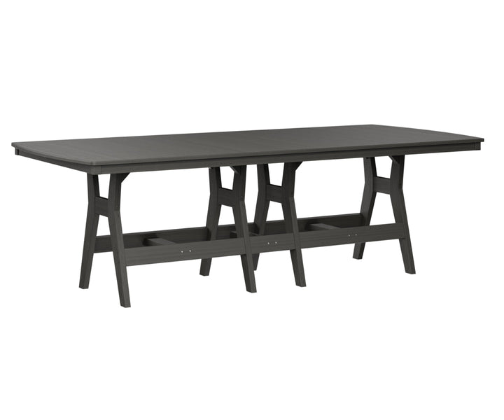 BGHRT4496DCG-Berlin Gardens-Harbor 44" x 96" Rectangular Dining Table-Pangaea Patio