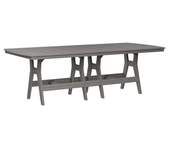 BGHRT4496DDG-Berlin Gardens-Harbor 44" x 96" Rectangular Dining Table-Pangaea Patio