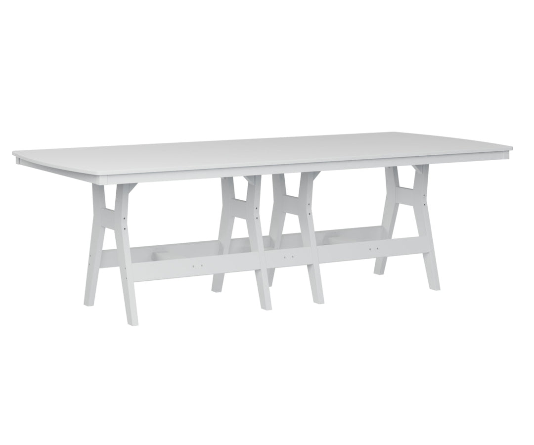 BGHRT4496DW-Berlin Gardens-Harbor 44" x 96" Rectangular Dining Table-Pangaea Patio