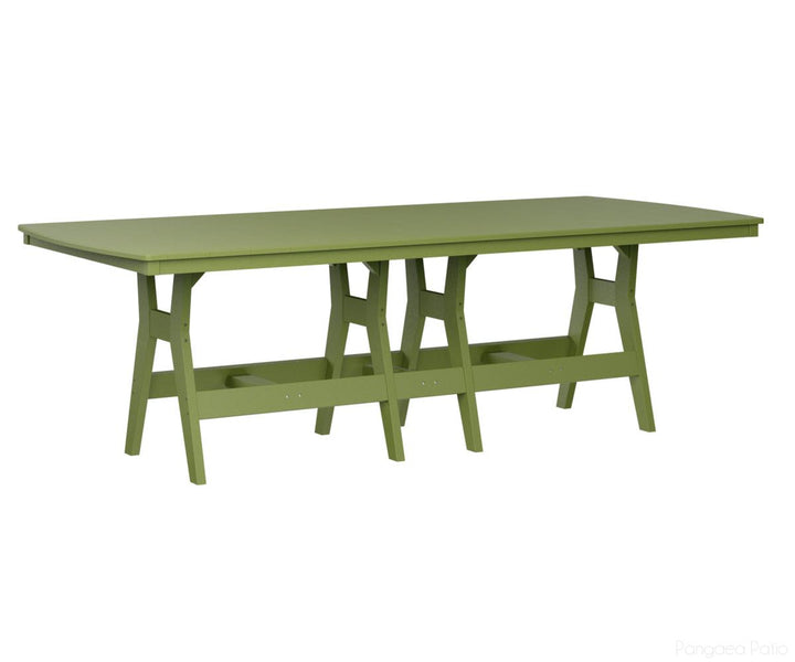 BGHRT4496CKG-Berlin Gardens-Harbor 44" x 96" Rectangular Table - Counter Height-Kiwi Green BG-Pangaea Patio