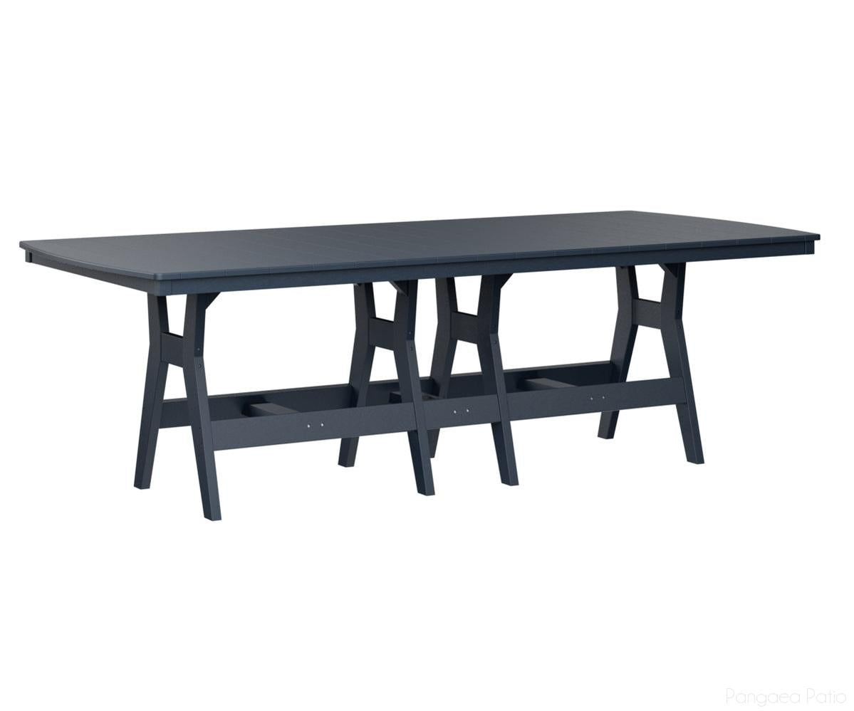 BGHRT4496DNB-Berlin Gardens-Harbor 44" x 96" Rectangular Table - Dining Height-Navy Blue BG-Pangaea Patio