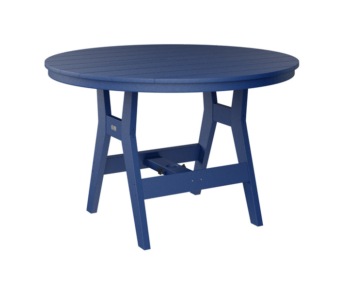 BGHRT0048DPB-Berlin Gardens-Harbor 48" Round Dining Table-Pangaea Patio