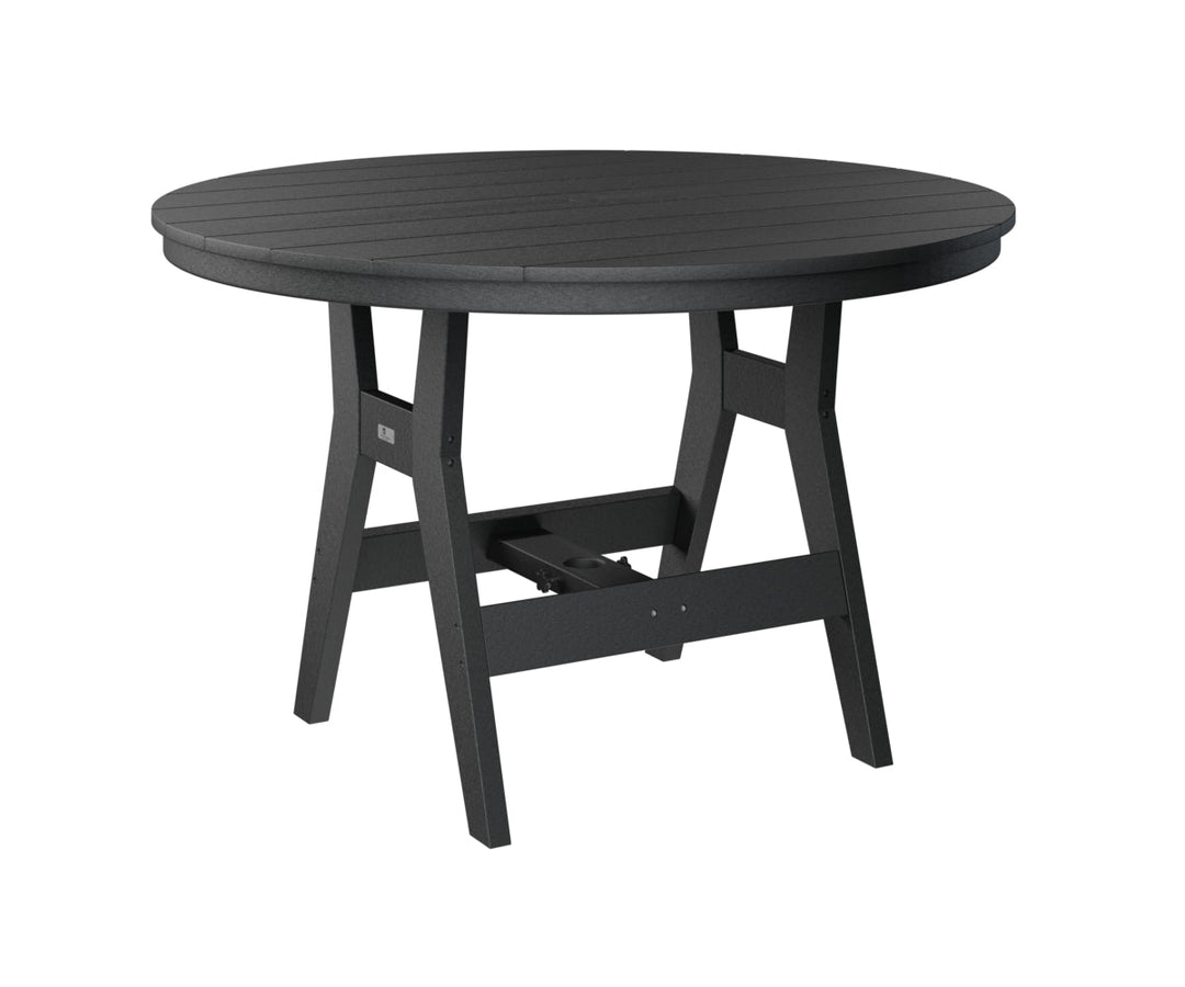 BGHRT0048DB-Berlin Gardens-Harbor 48" Round Dining Table-Pangaea Patio