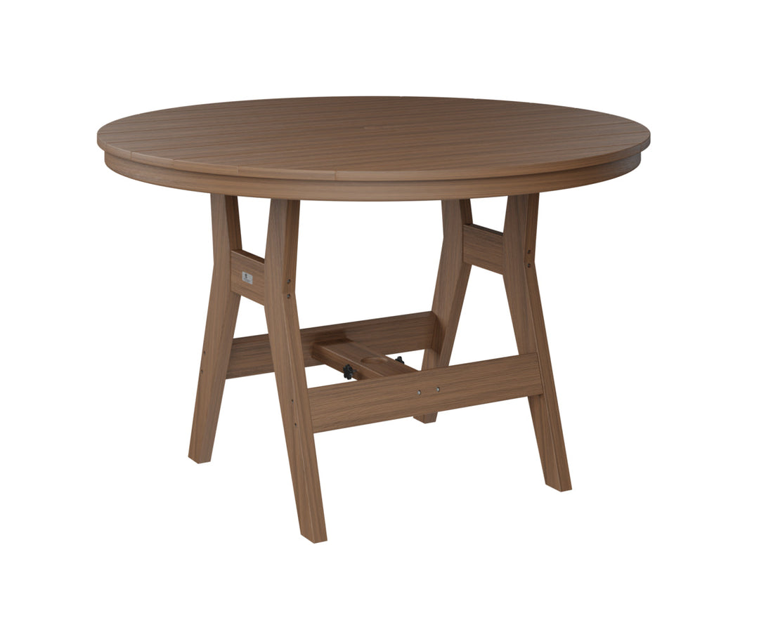 BGHRT0048DAM-Berlin Gardens-Harbor 48" Round Dining Table-Pangaea Patio