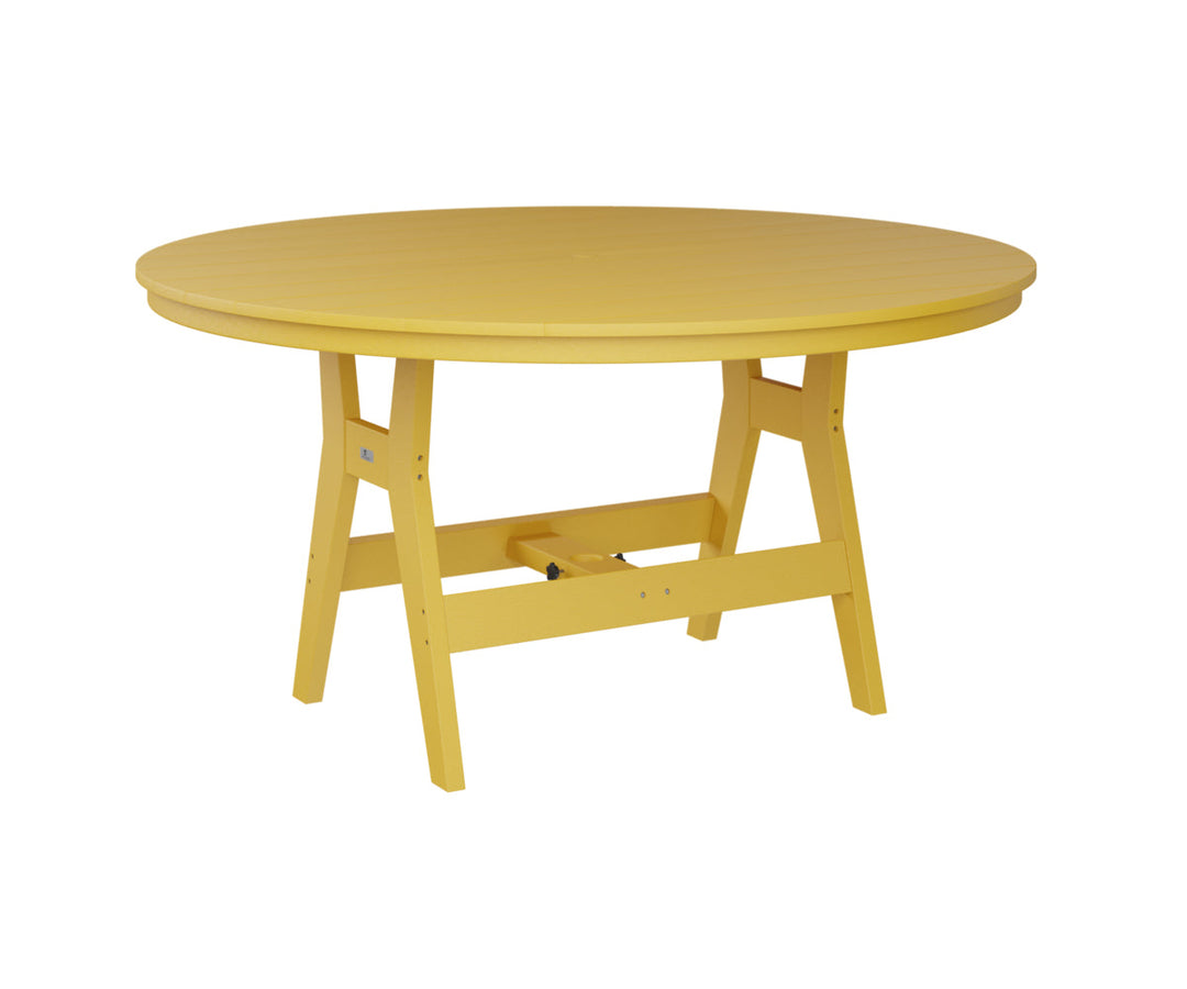 BGHRT0060DSY-Berlin Gardens-Harbor 60" Round Dining Table-Pangaea Patio