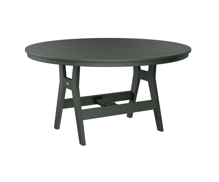 BGHRT0060DG-Berlin Gardens-Harbor 60" Round Dining Table-Pangaea Patio