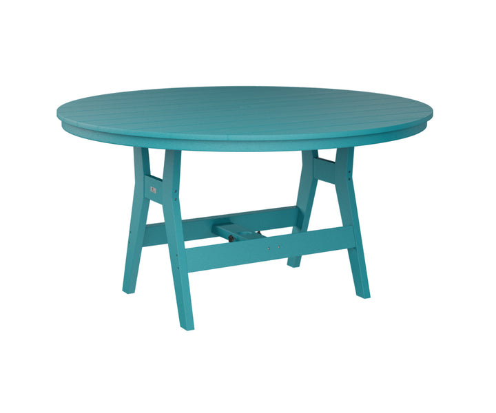 BGHRT0060DAB-Berlin Gardens-Harbor 60" Round Dining Table-Pangaea Patio