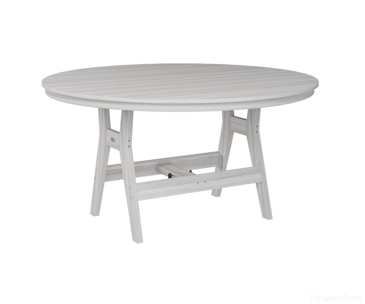 BGHRT0060CSE-Berlin Gardens-Harbor 60" Round Table - Counter Height-Seashell BG-Pangaea Patio