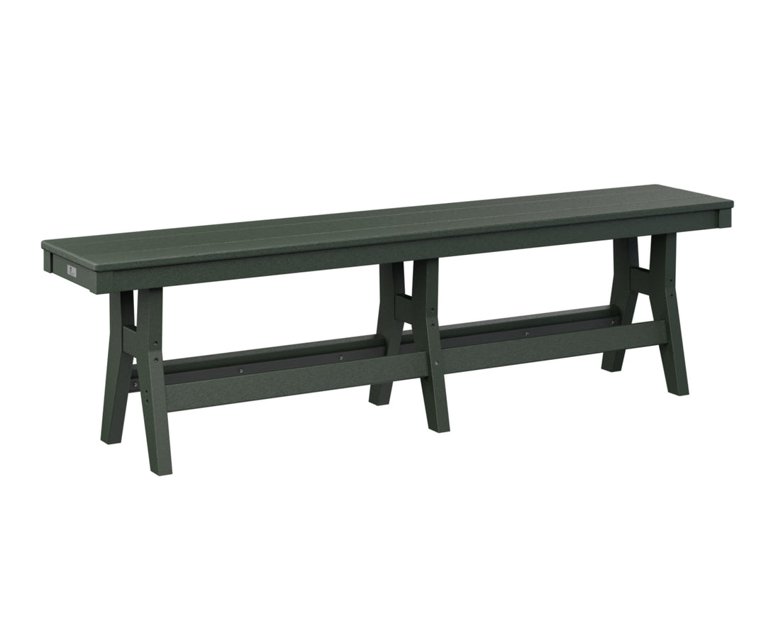 BGHB6618GD-Berlin Gardens-Harbor 66" Bench-Pangaea Patio