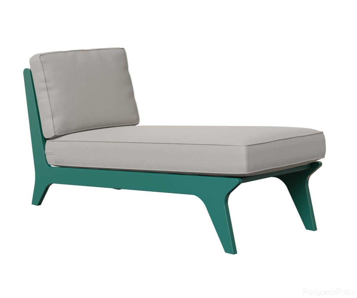 BGHACL3029MGT-Berlin Gardens-Hartley Chaise-MGP Teal-Pangaea Patio