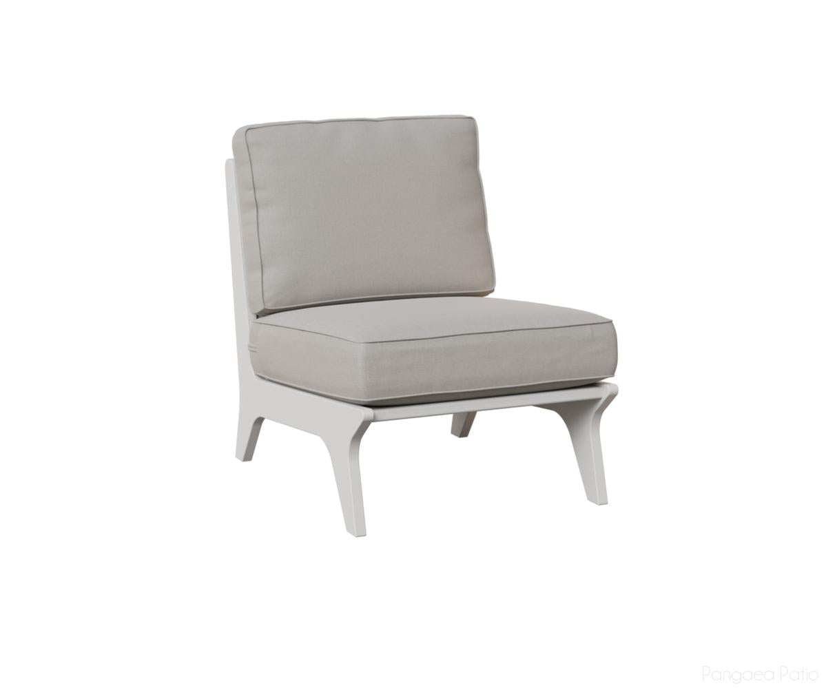 BGHACC2429MGW-Berlin Gardens-Hartley Club Chair-MGP Matte White-Pangaea Patio