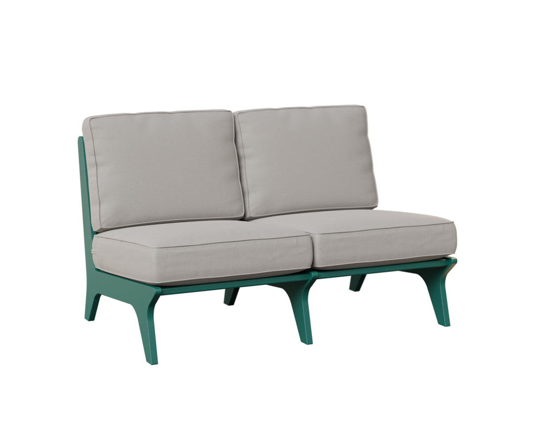 BGHALS4929MGT-Berlin Gardens-Hartley Loveseat-Pangaea Patio