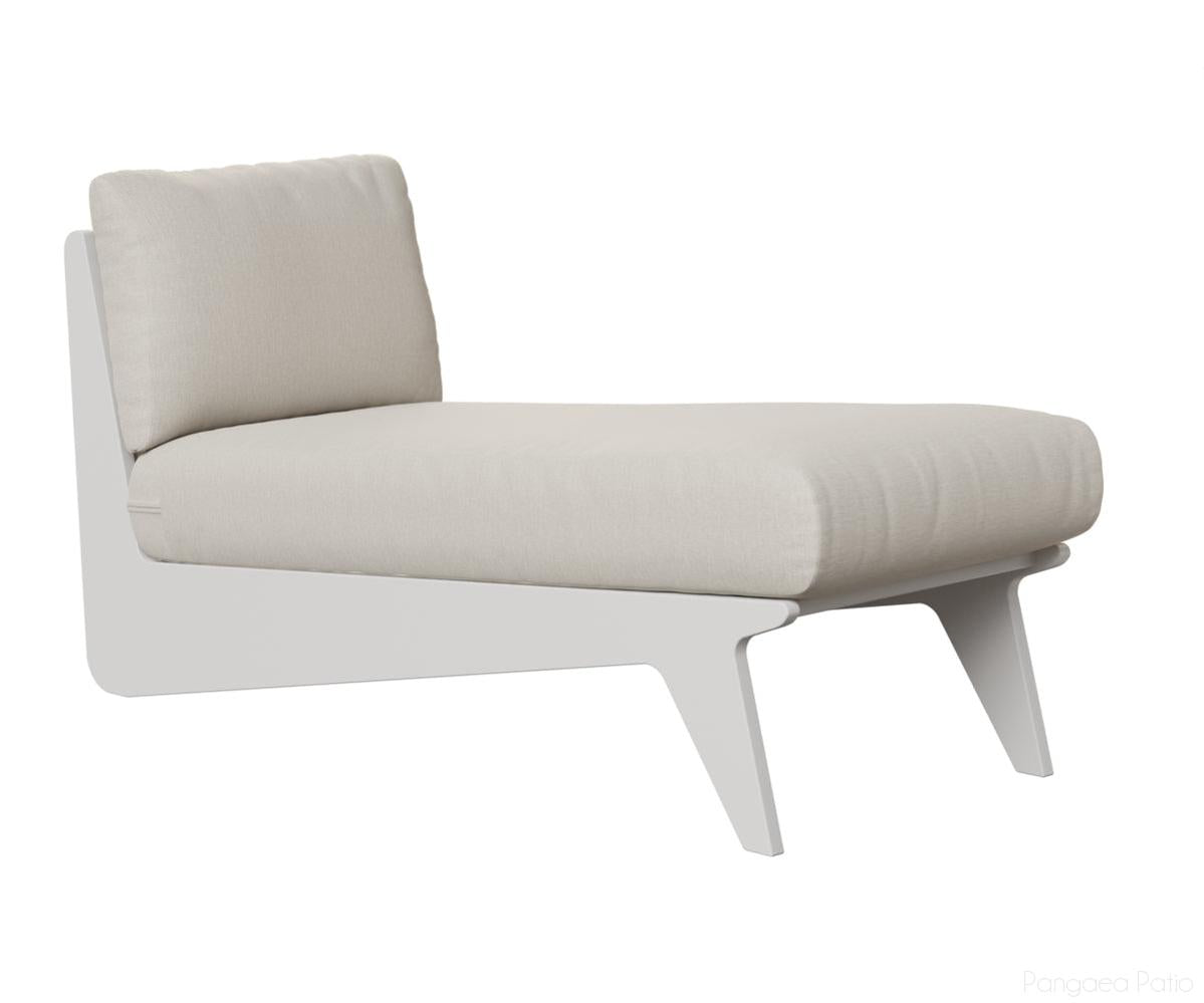 BGHOCL3029MGW-Berlin Gardens-Holland Chaise-MGP Matte White-Pangaea Patio