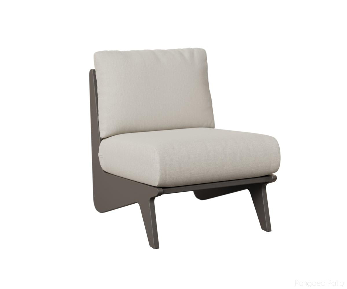 BGHOCC2429MGG-Berlin Gardens-Holland Club Chair-MGP Graphite-Pangaea Patio