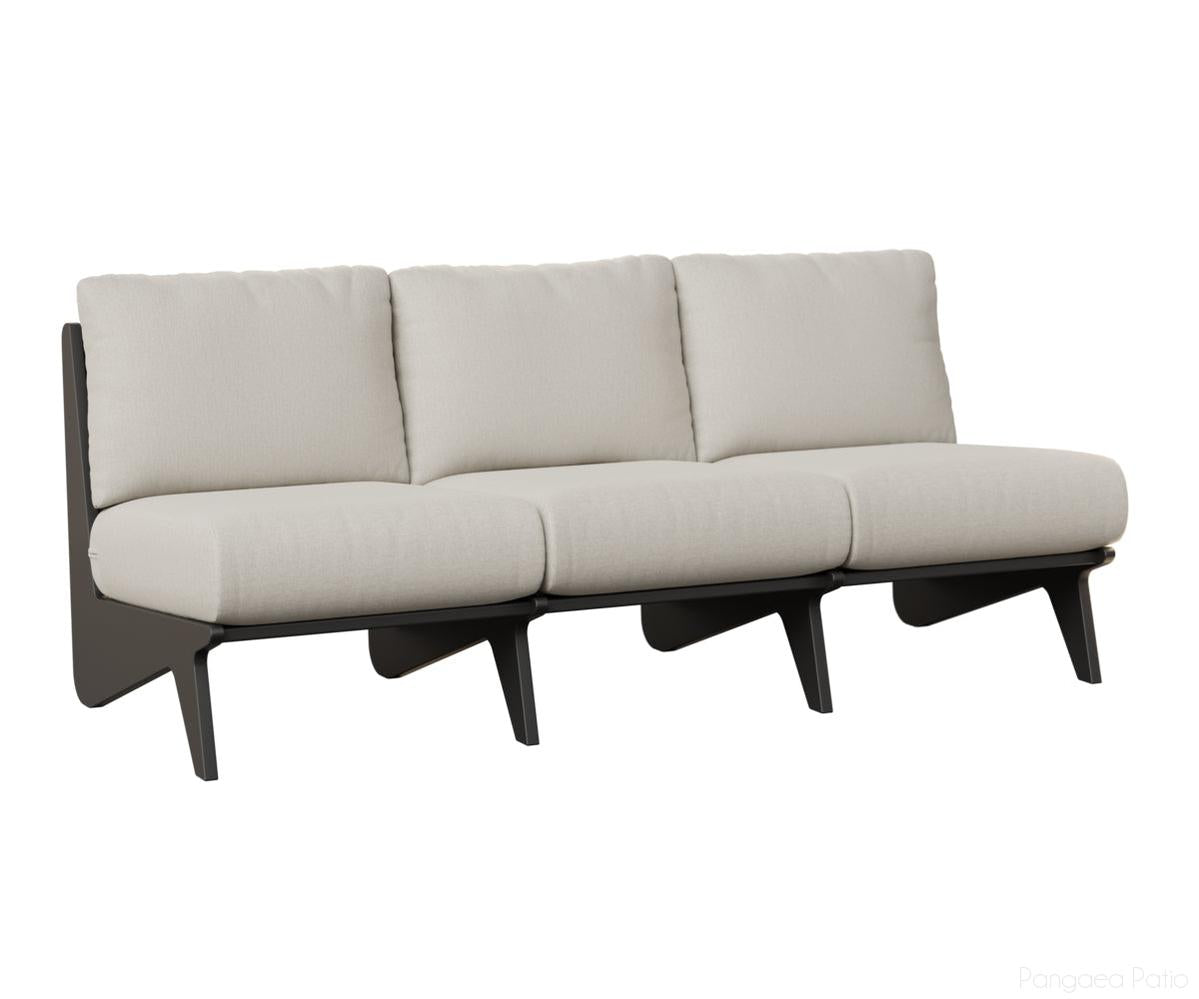 BGHOS7429MGB-Berlin Gardens-Holland Sofa-MGP Matte Black-Pangaea Patio