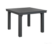 BGHDT0044DB-Berlin Gardens-Homestead 44" Dining Table-Black BG-Pangaea Patio