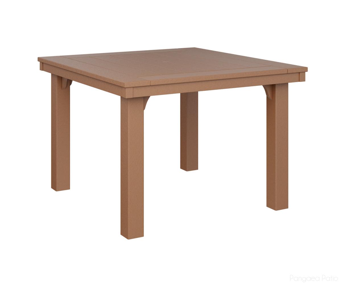 BGHDT0044DC-Berlin Gardens-Homestead 44" Dining Table-Cedar BG-Pangaea Patio