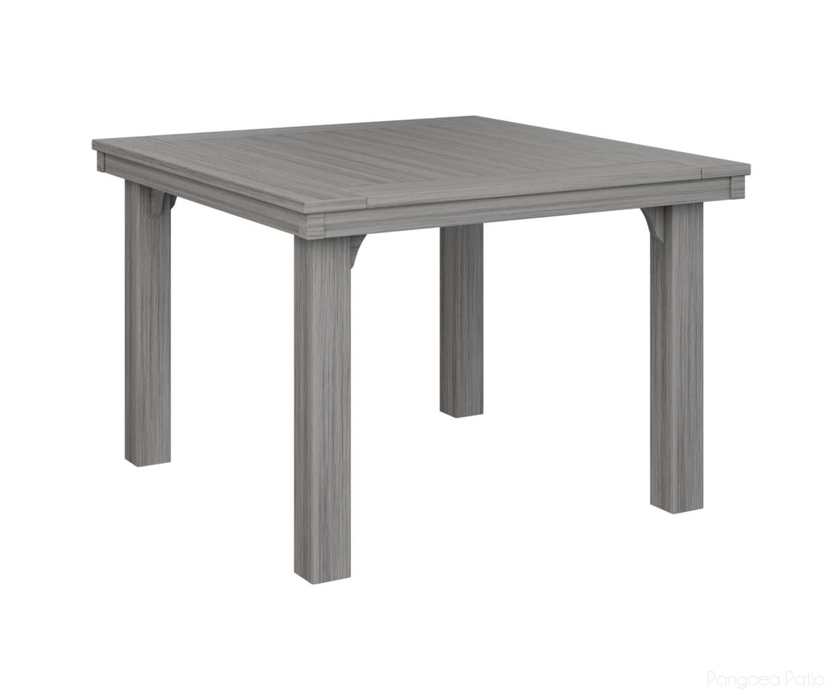 BGHDT0044DDG-Berlin Gardens-Homestead 44" Dining Table-Driftwood Gray BG-Pangaea Patio
