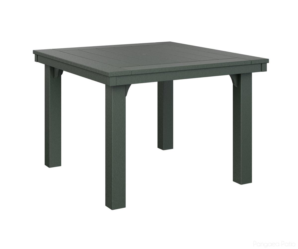 BGHDT0044DG-Berlin Gardens-Homestead 44" Dining Table-Green BG-Pangaea Patio