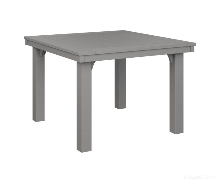 BGHDT0044DLG-Berlin Gardens-Homestead 44" Dining Table-Light Gray BG-Pangaea Patio